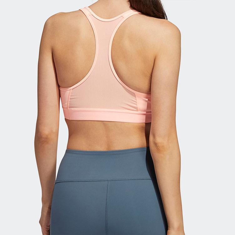 Adidas Medium Support Sports Bra Women Underwear Flash-Orange GM4304