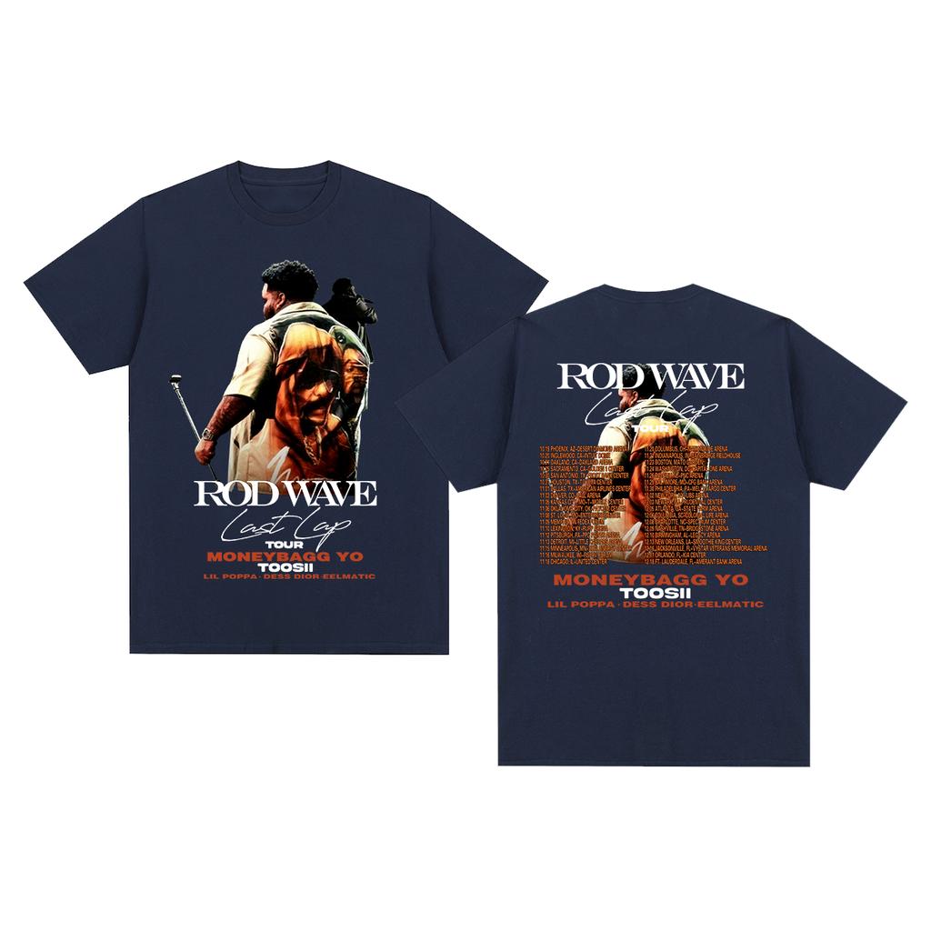 Rod Wave Vintage tshirt Rapper Last Lap Tour Fashion Streetwear Y2K Graphic 90s Cotton Unisex T shirt New TEE TSHIRT Womens tops