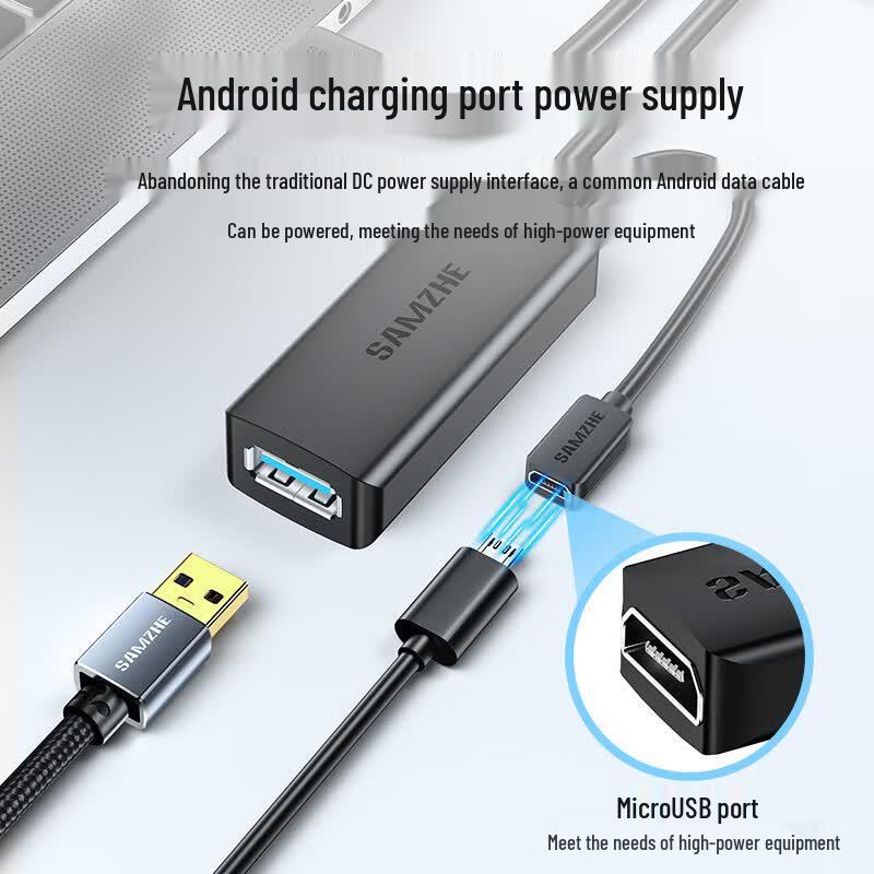 Активный удлинительный кабель Shanze USB 3.0