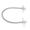 1Pc 40cm Long Door Loop With Triangle Ends For Exposed Mortise Mounting Protect Wire Cable