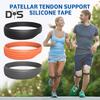 Бандаж для колена, облегчение боли, поддерживающий ремень для сухожилия надколенника, силиконовый бандаж для колена, бега, фитнеса, подъема по лестнице, баскетбола