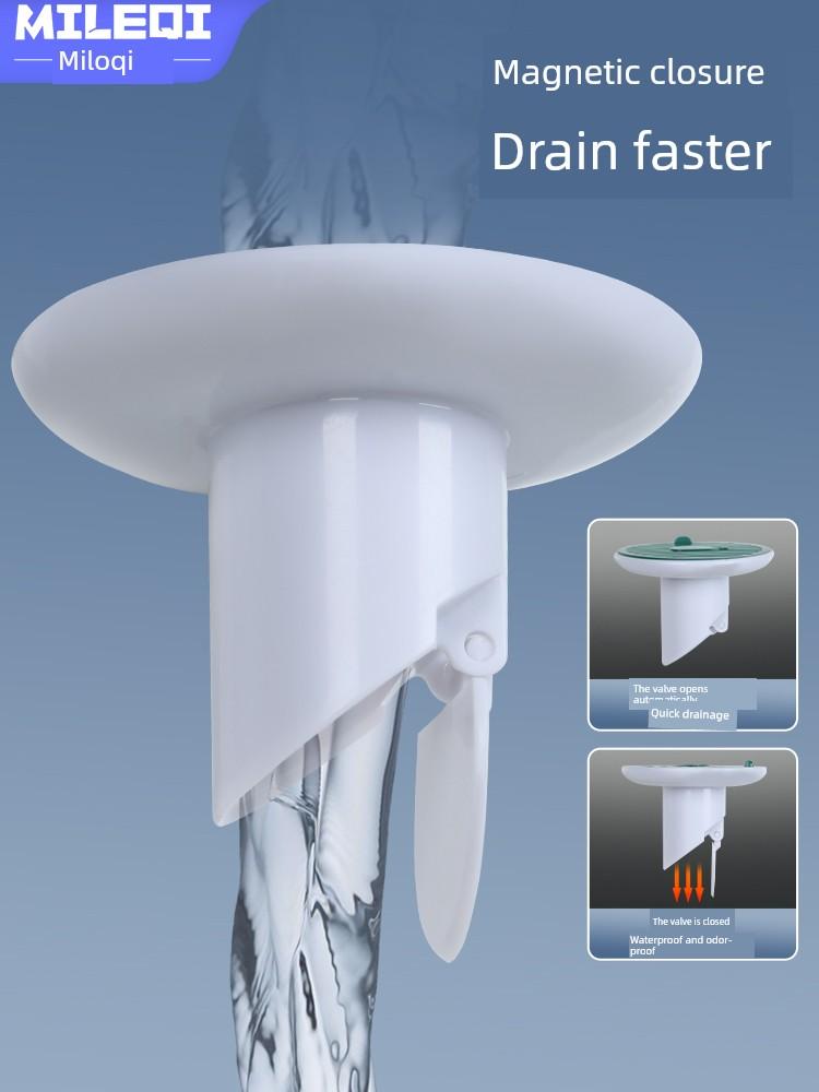 Sewer Drain Stopper, Anti-Insect Mat for Floor Drain, Anti-Odor Device for Toilet, Anti-Odor Plug for Bathroom, Sealing Cover