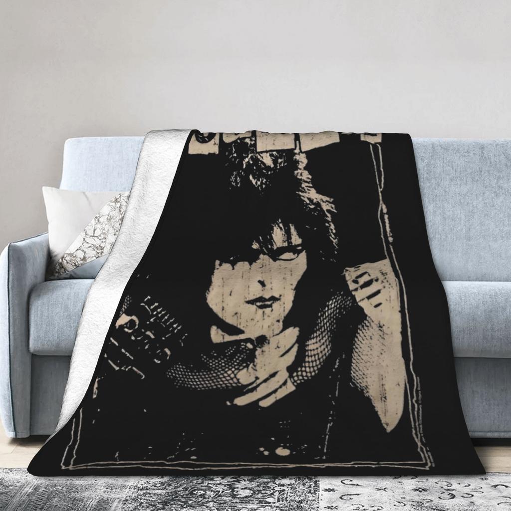 Сьюзи Сьюзан Джанет Баллион Пледы Флис Весна Осень Siouxsie and the Banshees Пледы для кровати Постельное белье Пледы