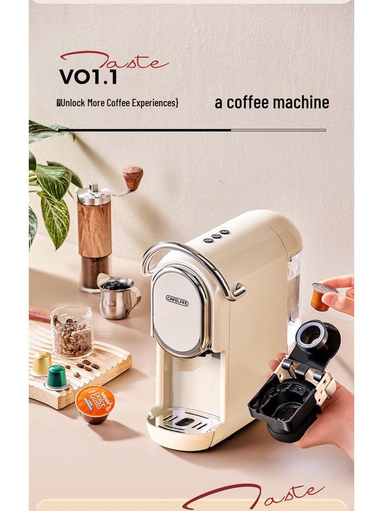 CAFELFFE Portable Espresso Machine: Automatic, Compact, for Home and Office Use