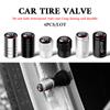 Car Wheel Tire Valve Caps Tyre Rim Stem Covers Airdust for OOOO Audi RS S SLINE A1 A3 8P A4 B5 B7 B8 A5 A6 C6 C7 Q3 Q5 Q7 A7 A8