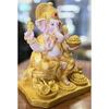 1 Piece Premium Decorative Lord Ganesha Statue & Idols for Home, Office, and Pooja for Festivals, Weddings, and Special Occasions(Poly Resin)
