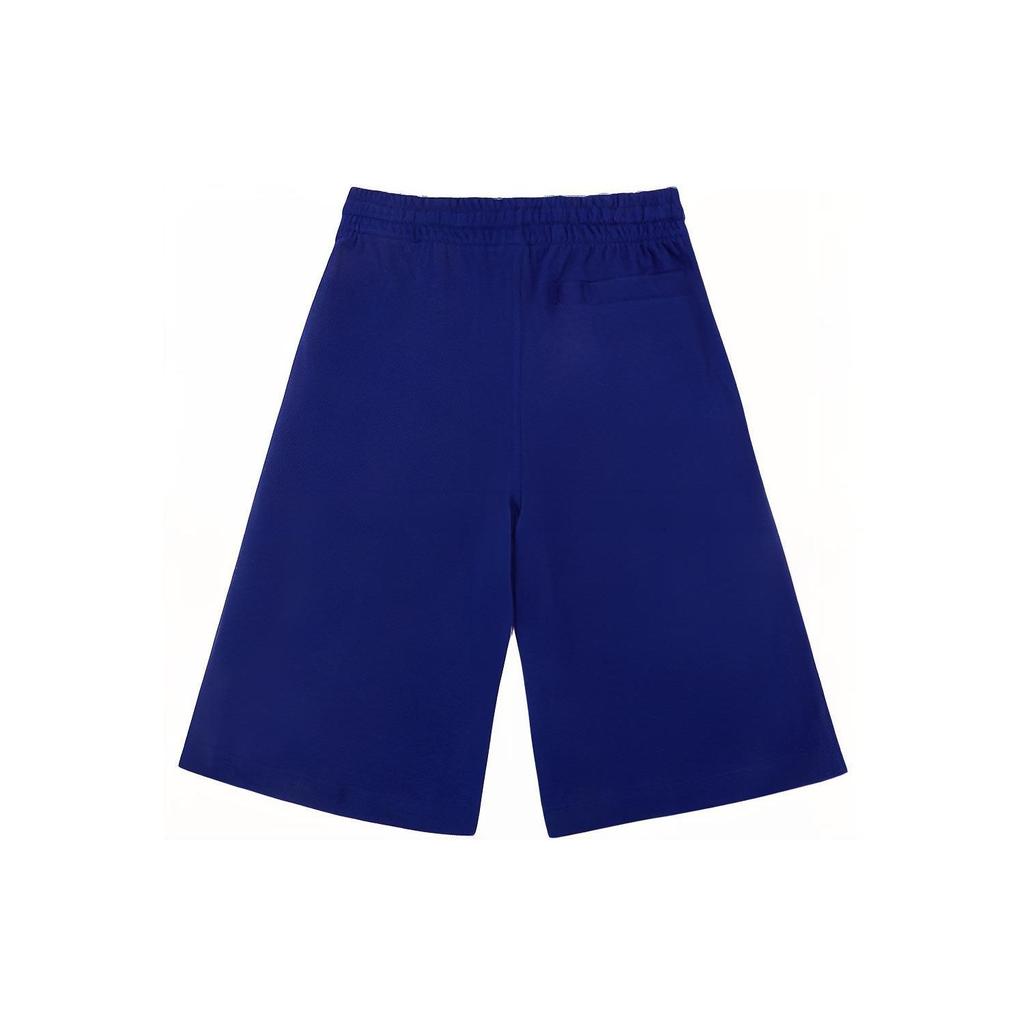 Nike Спортивная одежда, прямые детские шорты с логотипом, детские шорты, цвет «космический синий» 805450-478