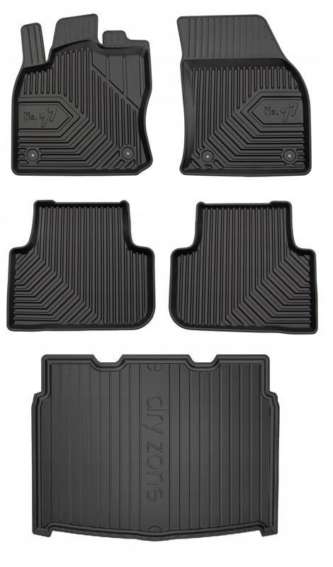 Set 77 Floor Mats And Mat Vw Tiguan 2 From 2015-