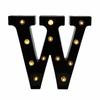 Newly Design Led Letters Lights 26 Alphabet Black Decorative Marquee Lamps for Wedding Party Birthday Home Bar Decoration