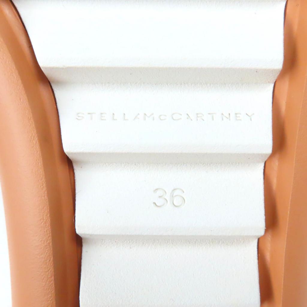 Превосходные сандалии Stella McCartney коричневого цвета из искусственной кожи женские 36 810050 Б/У