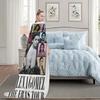 Blanket For Soft Throw Blanket for Picnic Bed Sofa Home Selena Bedroom Cozy singer Gomez Warm Comfortable