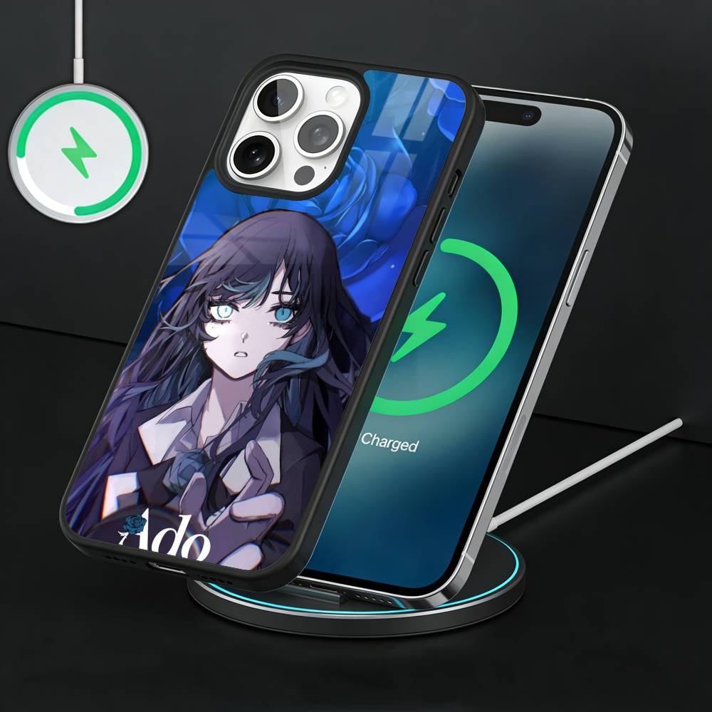 A-Ado K-Kyogen Phone Case For iPhone17,16,15,14,13 Plus,Pro Max Magnetic For Magsafe Wireless Charging