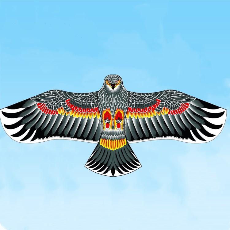 Eagle Kite Children Triangle Kite Easy Fly Outdoor Toy Beach Park Garden Flying Kite Durable Paper Kite