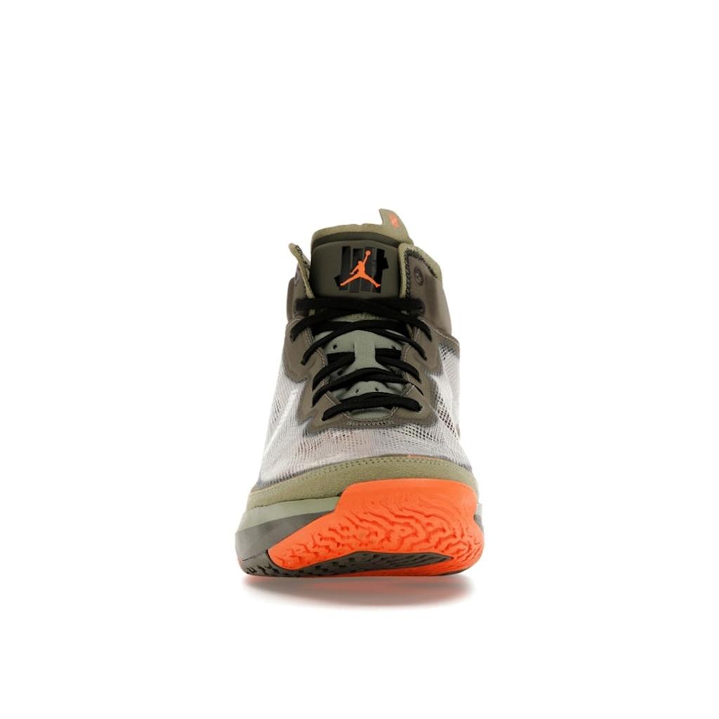 Undefeated X Air Jordan 37 SP Flight Jacket Unisex Sneakers Green Oil-Green Black DV6255-300