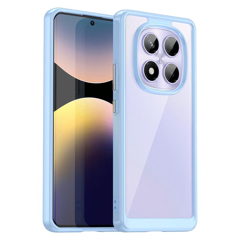 For Xiaomi Redmi Note 14 Pro 4G Case Xiaomi Redmi Note 14 Pro 4G Cover Clear PC TPU Shockproof Cover Xiaomi Redmi Note 14 Pro 4G