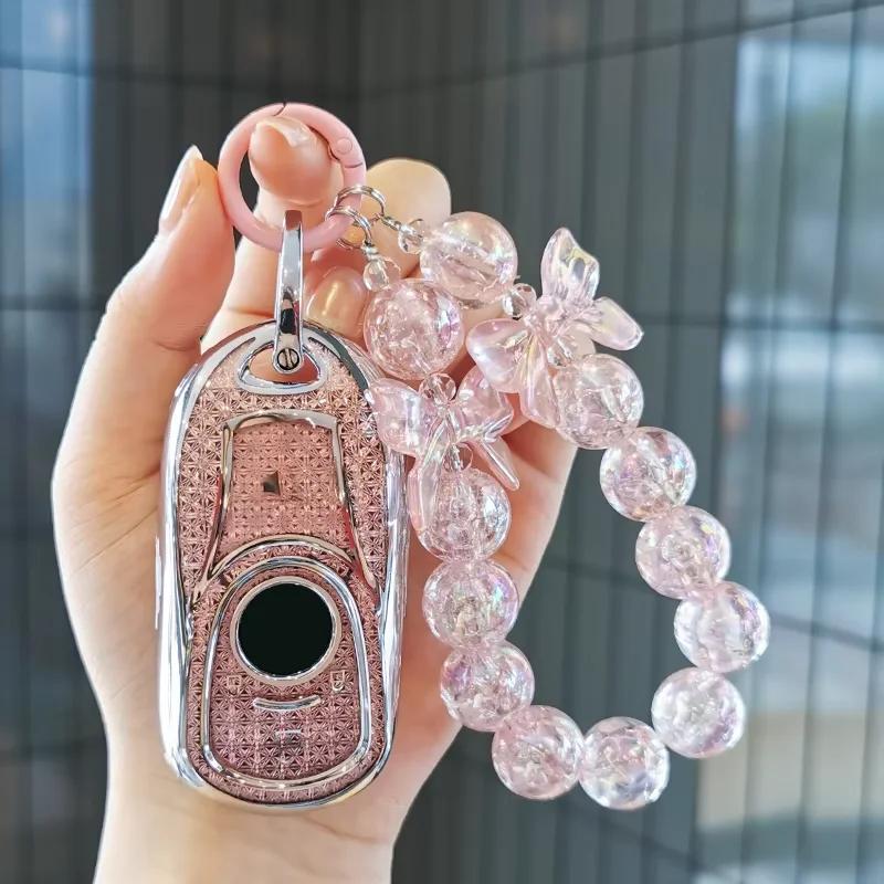 Suitable For 23 Buick Gl8 Keycases 17-22 Gl8 Avenir Keycover Key Shell Keychain Buckle Case For Women