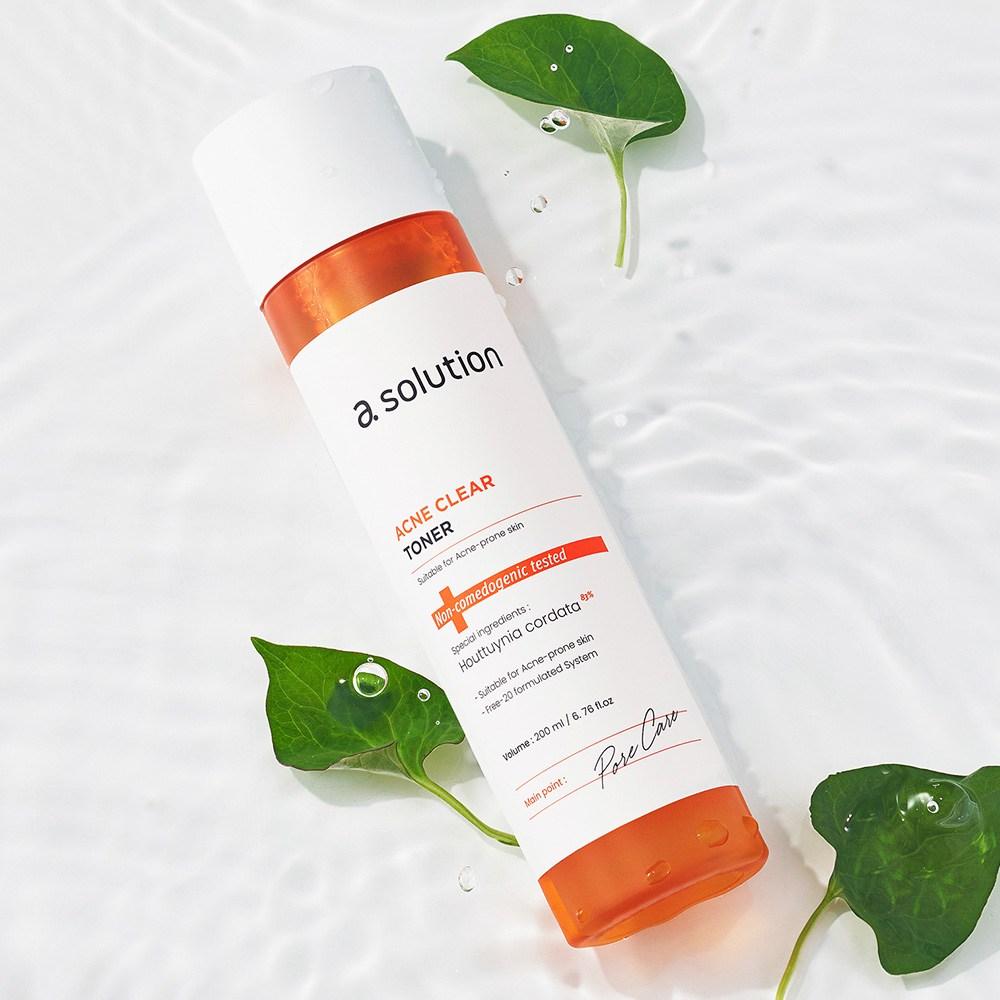 A-solution Acne Clear тоник Houttuynia cordata, 1 упаковка, 200 мл