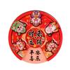 Traditional Wealth God Fridge Magnets Woodwork Refrigerator Magnets  Home Living Room Decor