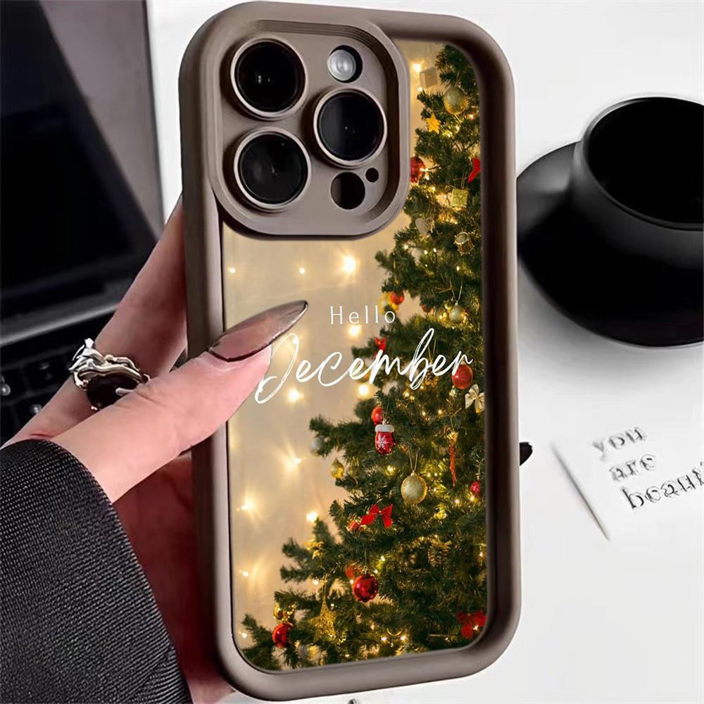 Ae117 Merry Christmas Happy New Year Design Phone Cases for Xiaomi 12 11 Lite 5G NE Redmi 13C 14C A3 Note 12 Pro 11s Angel Eye Ladder Protective Cover