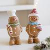 Пряничный человечек Рождественские украшения Фигурка пряничного человечка Украшения для праздничной елки Украшения для праздника
