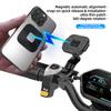 Bicycle Phone Holder 360 Rotation Shockproof Ultralight Magnetic Handlebar Mount for Riding Motorcycle GPS Bicycle Accessories