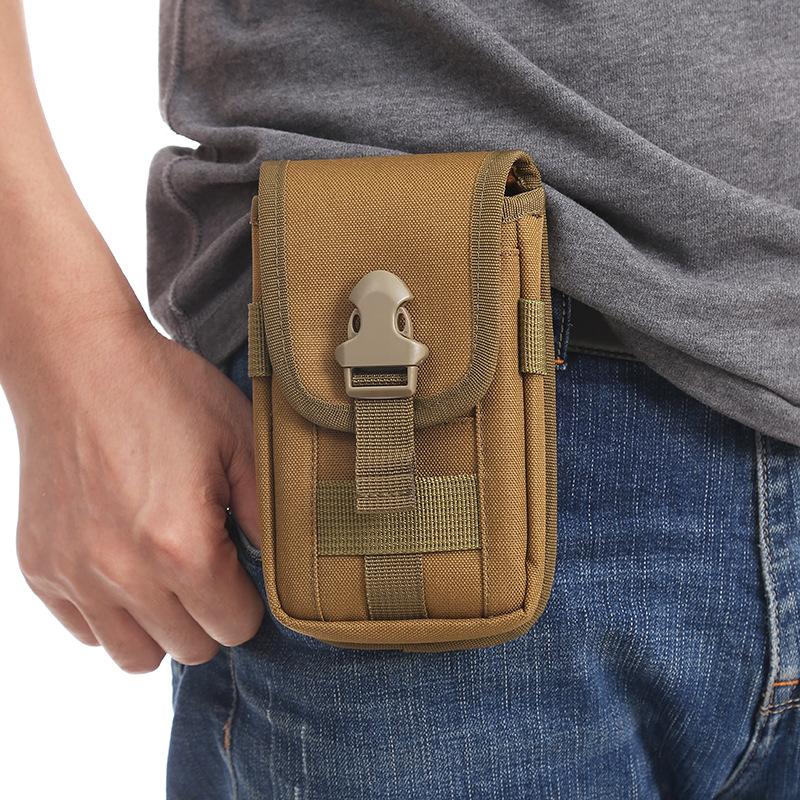 Outdoor Tactical Belt Waist Bag for Phones Military Style Purse Multi Compartment for Running and Hiking