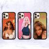 Singer K-Karol G Phone Case For IPhone 16 Pro Max 15 14 Plus 14 13 12 11 17 PC+TPU Cases Back Cover