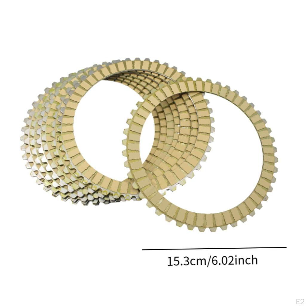 Комплект дисков фрикционного диска сцепления, сменный внешний диаметр 6,02 дюйма, профессиональная простая установка