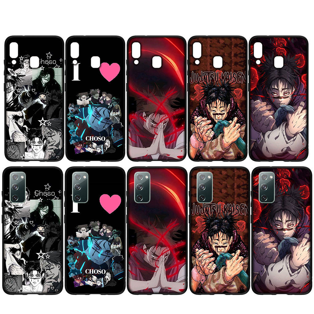 Для iPhone 15 14 Xiaomi Redmi Note 13 12 11 Pro Max X 8 7 XR Samsung Galaxy A24 A15 A05 S24 S23 Huawei OPPO A38 Jujutsu Choso Kaisen аниме-чехол для телефона