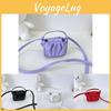 Modern Stylish Mini Handheld Bag For Girls With Pleated Design Perfect For Kids