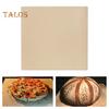 Камень для пиццы из кордиерита для духовки и гриля, квадратный противень, устойчивый к термическому удару, многоцелевой круглый противень для пиццы и хлеба