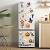 Halloween PVC Wall Stickers Amazon Pumpkin Skull Witch Halloween Tearable Decorative Wall Stickers