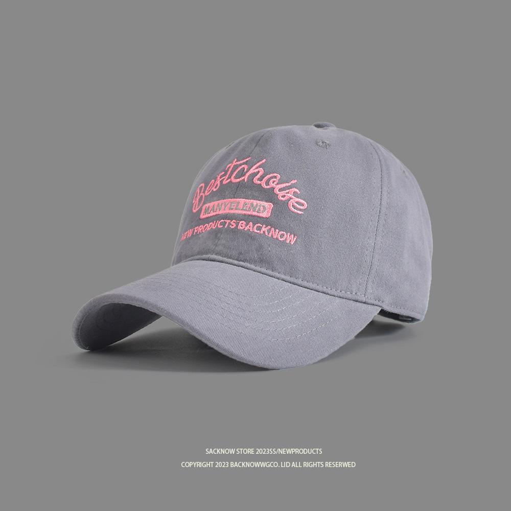 Женская модная летняя бейсболка, подчеркивающая маленькое лицо, оригинальная американская ретро, универсальная, мягкий верх