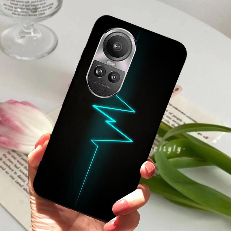 Чехол для Oppo Reno 10 5G CPH2531 Reno10 Ударопрочный Мягкий ТПУ Силиконовый Чехол для Телефона Для Oppo Reno 10 Pro 5G CPH2525 Funda Мультяшный