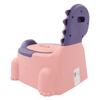 Baby Potty Thickening Ergonomic Modern Cartoon Dinosaur Training Potty Toilet with Rubber Base for