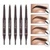 Карандаш для бровей, оттенок для макияжа, естественная долговечная краска, татуировка для бровей, водостойкий, черный, коричневый