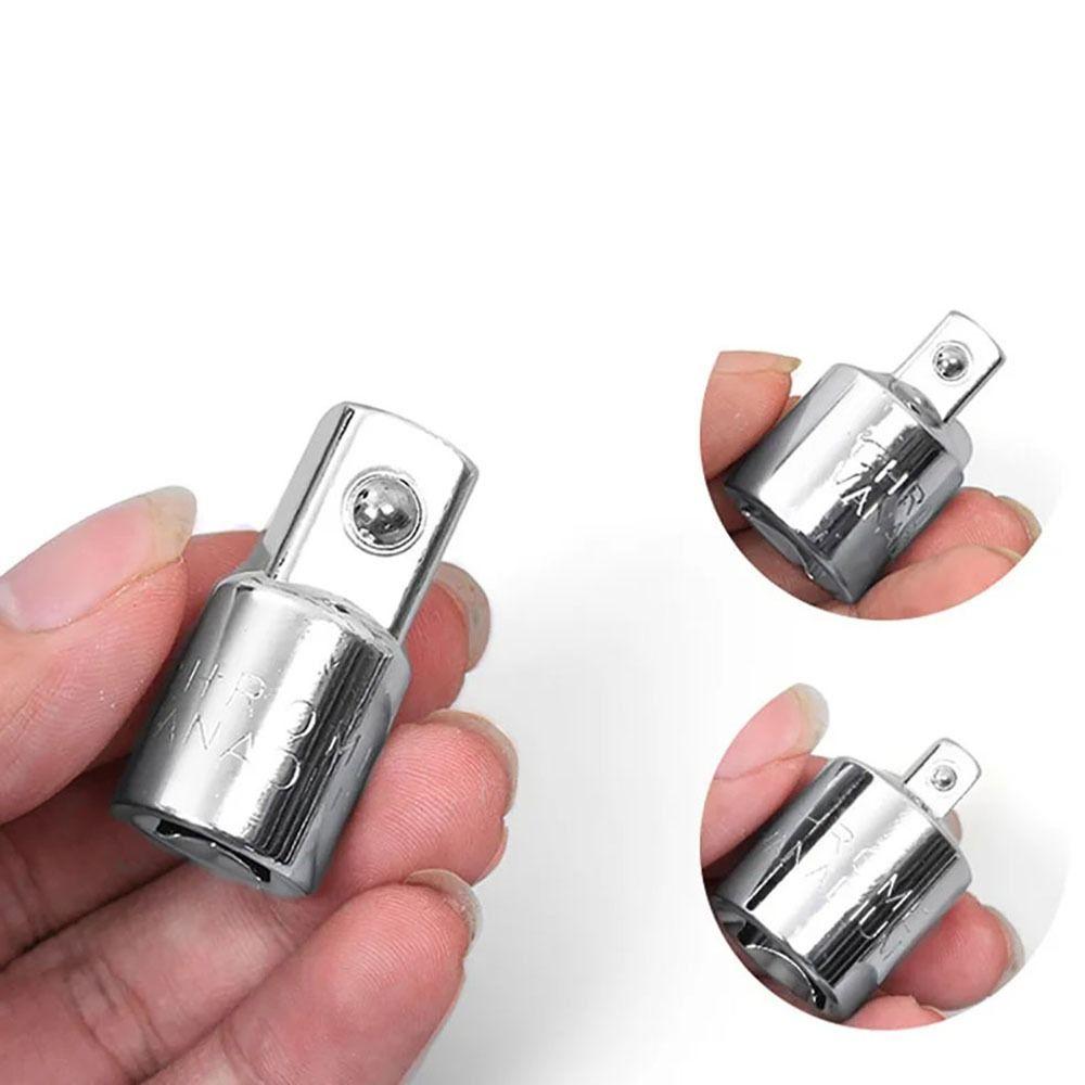 1Pcs Head Adapter Socket Adapter 1/4 3/8 1/2 Inch Socket Converter Durable Ratchet Wrench Sleeve