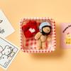 Съемный шлем Плюшевый мишка Брелок + Одежда + Открытка с сообщением + Контрольный список