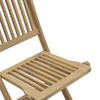 Garden Chairs 8 pcs Foldable 44 x 50 x 88 cm Solid Acacia Wood