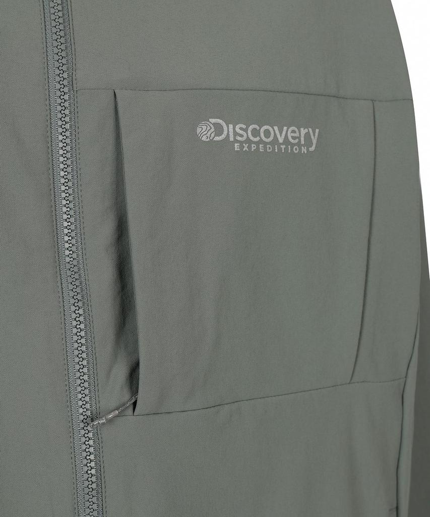 Мужская мягкаяshell-куртка Discovery Expedition Essential с высоким воротником (Д.Грей)
