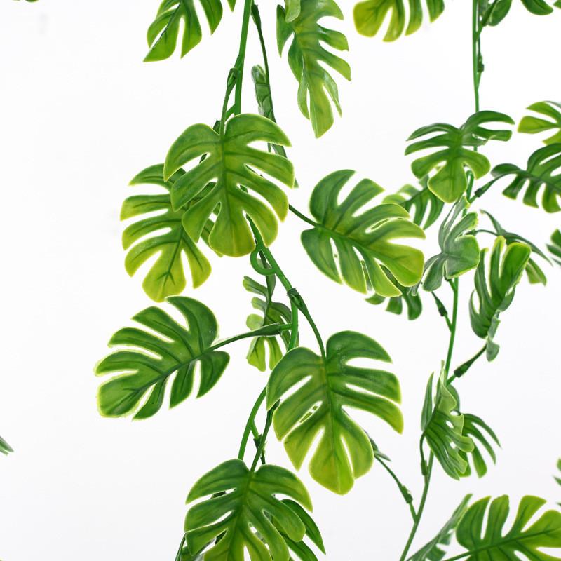 Artificial Monstera Plant Deliciosa Liebm Vines Wall For Indoor Decoration