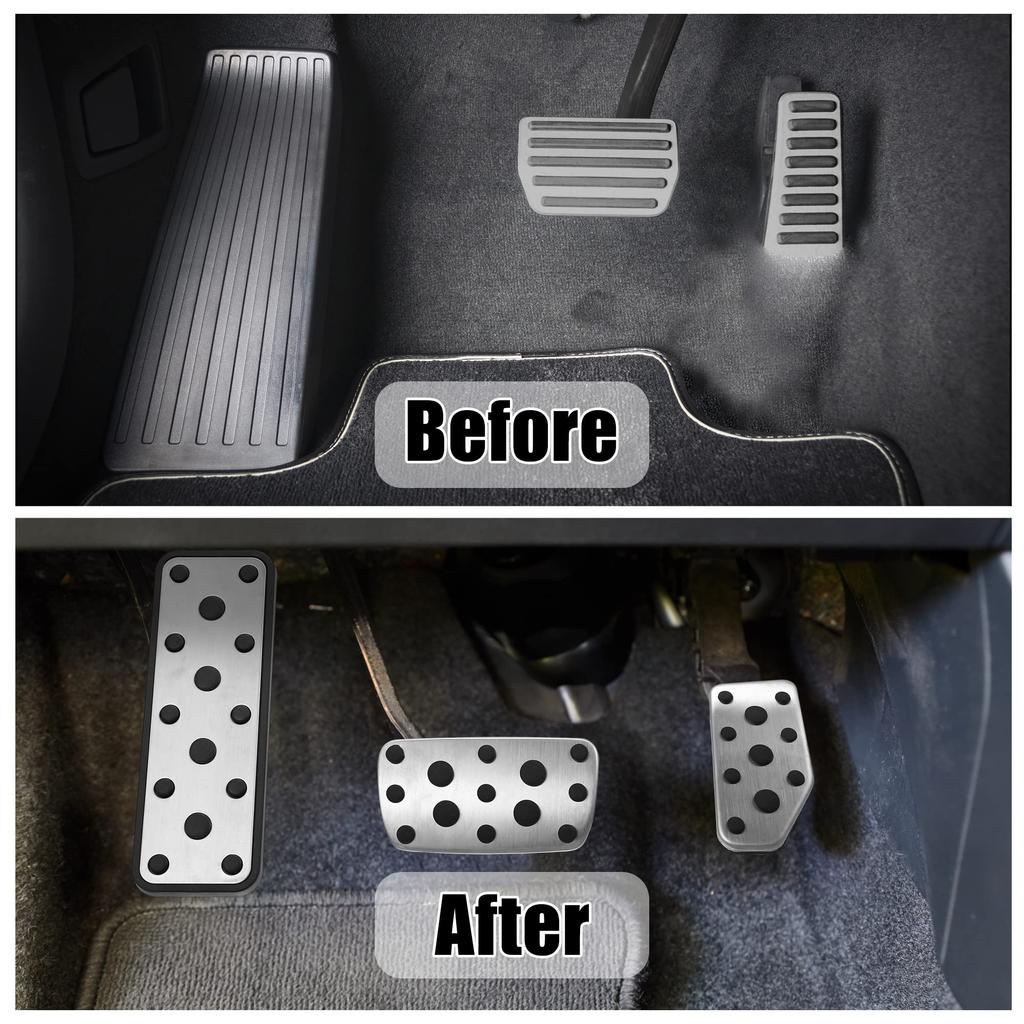 X AUTOHAUX Накладка на педаль тормоза, газа, подставка для ног, противоскользящая накладка на педаль