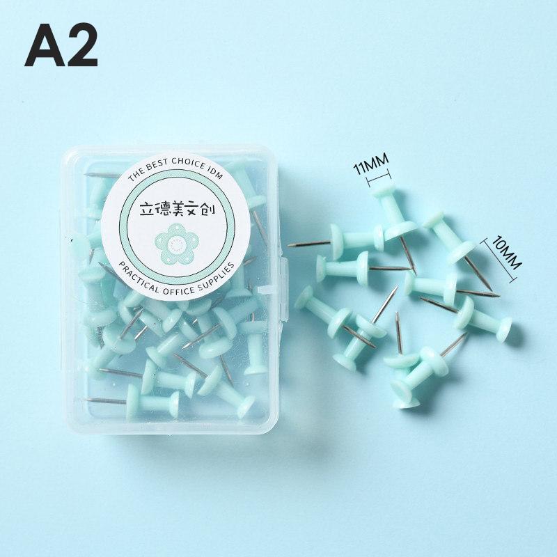 1 коробка макарон, красочные шариковые кнопки, кнопки для большого пальца, канцелярские кнопки, фото для рисования