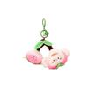 Keychain Peach Whimsical Plush Pendant Adorable Gift For Girls Friends And