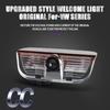 2pcs Car Door HD Welcome Light Laser Projector For Volkswagen VW Jetta Lavida Bora polo passat b6 b8 mk6 golf R Rline accessorie yzk045