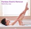 Электрическая бритва для женщин, триммер для волос для лица, носа, бровей, бороды, усов, рук, ног, подмышек, бикини, безболезненный портативный набор бритв для тела