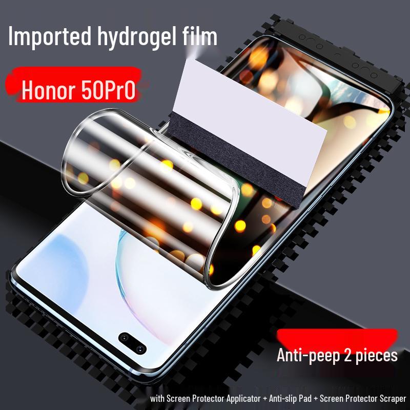 Гидрогелевая и закаленная защитная пленка для экрана для Honor 50, 50 Pro и 50 SE - Полное покрытие
