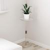 Acrylic Round Side Table for Living Room And Bedroom