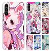 Милый Аниме Девушка INS Чехол для Телефона для Samsung Galaxy A17 A16 A37 A26 A36 A57 A56 A15 A25 A35 A55 A14 A24 A34 A54 A13 A23 A33 A53 Ga