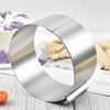 Telescopic 4-inch Small Stainless Steel Circular Adjustable Mousse Ring 6-10 5CM High Cake Mold Baking Mold Cake Mold Cake Tools